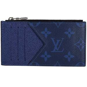 ルイ・ヴィトン Louis Vuitton コインカード ホルダー 小銭入れ カード入れ コインケース タイガラマ コバルト M30270 メンズ 【中古】