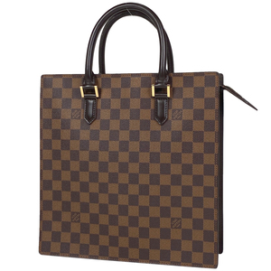 ルイ・ヴィトン Louis Vuitton ヴェニス PM ハンドバッグ 手提げ トートバッグ ダミエ ブラウン N51145 レディース 【中古】