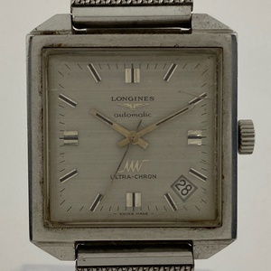 【ジャンク品】 ロンジン LONGINES ウルトラクロン デイト 腕時計 自動巻き 【中古】