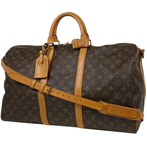 ルイ・ヴィトン Louis Vuitton キーポル バンドリエール 50 2WAY ボストンバッグ モノグラム ブラウン M41416 レディース 【中古】