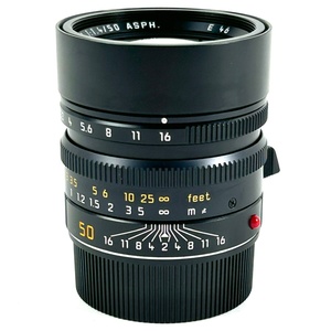 ライカ LEICA SUMMILUX-M 50mm F1.4 ASPH. ズミルックス 6bit レンジファインダーカメラ用レンズ 【中古】