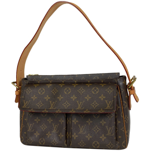 ルイ・ヴィトン Louis Vuitton ヴィバ シテ GM ワンショルダー 肩掛け ショルダーバッグ モノグラム ブラウン M51163 レディース 【中古】