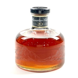  Canadian Club Canadian Club fine en gray bdote Canter 20 year 750ml Canadian whisky [ old sake ]