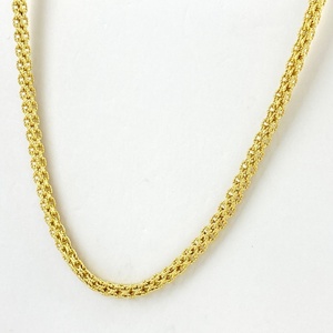  Piaget PIAGET design necklace YG yellow gold necklace 750 lady's [ used ]