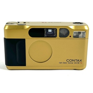 コンタックス CONTAX T2 チタンゴールド ［ジャンク品］ フィルム コンパクトカメラ 【中古】