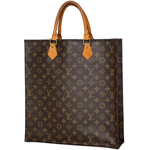 ルイ・ヴィトン Louis Vuitton サックプラ 通勤鞄 通学鞄 ハンドバッグ トートバッグ モノグラム ブラウン M51140 レディース 【中古】