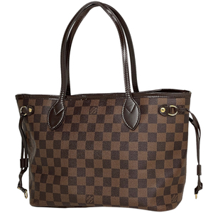 ルイ・ヴィトン Louis Vuitton ネヴァーフル PM ハンドバッグ トートバッグ ダミエ ブラウン N41359 レディース 【中古】