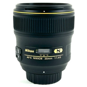  Nikon Nikon AF-S NIKKOR 35mm F1.4G single-lens camera for lens ( auto focus ) [ used ]