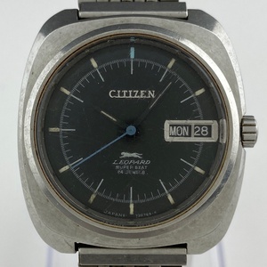 【ジャンク品】 シチズン CITIZEN レオパール スーパービート デイデイト 24石 腕時計 自動巻き 【中古】