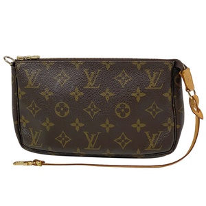 ルイ・ヴィトン Louis Vuitton ポシェット アクセソワール メイク アクセサリーポーチ モノグラム ブラウン M51980 レディース 【中古】