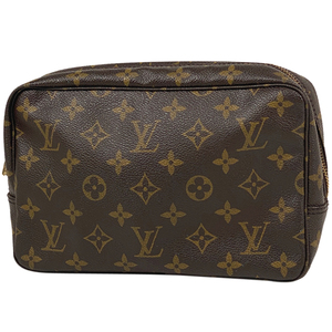 ルイ・ヴィトン Louis Vuitton トゥルース トワレット 23 セカンドバッグ 化粧ポーチ モノグラム ブラウン M47524 レディース 【中古】