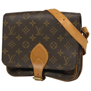 ルイ・ヴィトン Louis Vuitton カルトシエール 22 斜め掛け ショルダーバッグ モノグラム ブラウン M51253 レディース 【中古】