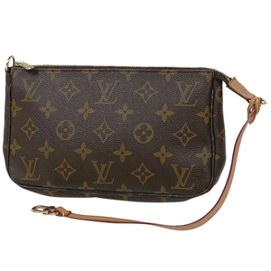 ルイ・ヴィトン Louis Vuitton ポシェット アクセソワール メイク コスメ アクセサリーポーチ モノグラム ブラウン M51980 レディース 中古