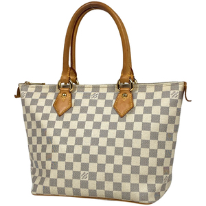 ルイ・ヴィトン Louis Vuitton サレヤ PM ハンドバッグ トートバッグ ダミエアズール ホワイト N51186 レディース 【中古】