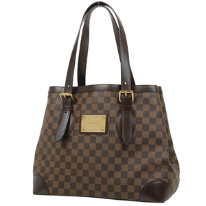 ルイ・ヴィトン Louis Vuitton ハムステッド MM ショルダーバッグ トートバッグ ダミエ ブラウン N51204 レディース 【中古】