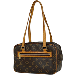 ルイ・ヴィトン Louis Vuitton シテ MM 肩掛け ショルダーバッグ モノグラム ブラウン M51182 レディース 【中古】