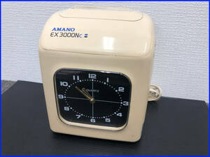 amano electron time recorder [EX3000NC(W)]. night function .. control time card .. control regular price 54,450 jpy 