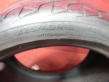 タイヤ 2本 225/40R18 TRIANGLE 2020年 バリ バリ山 溝アリ 送料無料★14847T_画像5