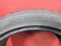 タイヤ 2本 225/40R18 コンチネンタル SPORT CONTACT 2 溝アリ 送料無料★14861T_画像6