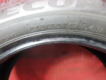 タイヤ 4本 215/55R17 ブリジストン エコピア ECOPIA バリ バリ山 溝アリ 送料無料★14949T_画像9