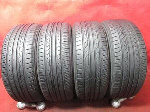 タイヤ 4本 225/45R19 ヨコハマ ブルーアース BLUEARTH-A バリ山 溝アリ 送料無料★14975T