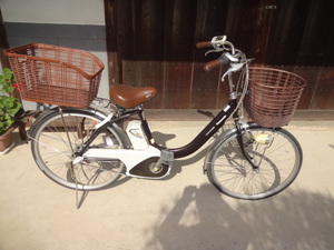 【引取可能な方限定:岡山市】電動自転車24インチ パナソニック 