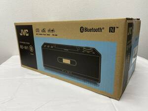 【未開封】JVCケンウッド　CDポータブルシステム RD-W1-B　／多機能コンポ／ラジオ／USBメモリ再生／Bluetooth