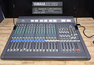 EY5-64 present condition goods electrification verification settled YAMAHA Yamaha mixing console MC1604Ⅱ analog mixer | recording sound equipment storage goods 