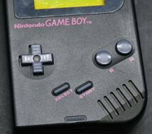 FY5-18　ニンテンドー Nintendo GAME BOY TM ゲームボーイ GB 初代 ゲーム 本体 ジャンク ブラック 長期保管品_画像9