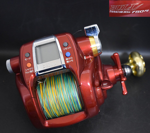 W5-59 【簡易動作OK】 DAIWA ダイワ TANACOM BULL 750 Fe タナコンブル 釣具 電動リール 船用 フィッシング 現状品