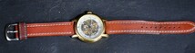 NY5-104【ジャンク品】Giorgio Rossi　GR0001　ジョルジオ ロッシ　スケルトン　腕時計　メンズ腕時計　動作難あり　中古品　保管品　_画像2