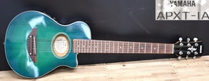 NY5-150【ジャンク品】YAMAHA　APXT-1A　ヤマハ　エレアコ　ミニギター　アコースティックギター　ギター　音出し未確認　中古品　保管品
