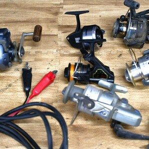 NY5-44【現状品】リール30点以上まとめ リール 釣り具 フィッシング Daiwa SHIMANO OLYMPIC RYOBI 釣り用品 中古品 保管品の画像9