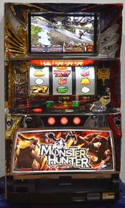 YKK5-84 present condition goods Sammysami- first generation Monstar Hunter pachinko slot machine apparatus mon handle coin un- necessary machine electrification operation verification settled direct transactions (pick up) possible 