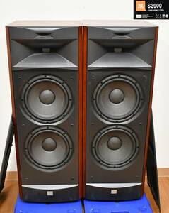 NY5-107[ present condition goods ]JBL floor Stan DIN g speaker S3900 pair speaker sound equipment speaker system operation verification settled secondhand goods 