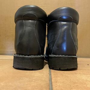 DIEMME Rocciaディエッメ レザー マウンテン シューズ ブーツ メンズ 41サイズ(26.0〜26.5cm相当) ブラック 黒 革靴 vibrom ビブラムソールの画像5