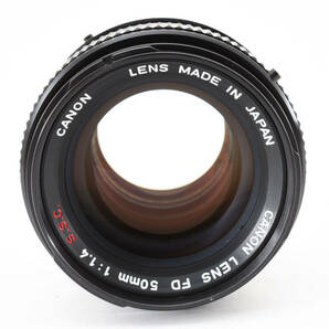 Canon キャノン FD 50mm F/1.4 S.S.C. 単焦点レンズ 2104830Aの画像3