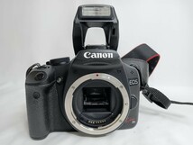 Canon キャノン EOS Kiss X3 EF-S 18-55mm 1:3.5-5.6 IS 55-250mm 1:4-5.6 IS デジタル一眼レフ カメラ ブラック 千５_画像2