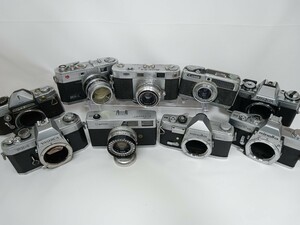 ジャンク Canon Minolta含む フィルムカメラ まとめて9台 動作未確認 同梱不可 千J26
