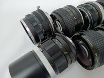 ジャンク Minolta MFレンズ まとめて8本 　動作未確認 同梱不可　千J29_画像8