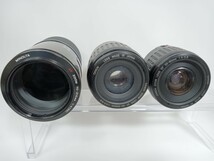 ジャンク Canon Minolta含む AFレンズ3本・Canon EOS/カセットレコーダー・プレイヤー 他　まとめて7台　動作未確認 同梱不可　千J31_画像6