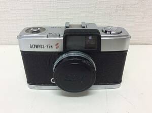 S1164 OLYMPUS-PEN S Olympus pen S D.Zuiko 3cm F2.8 compact film camera range finder operation not yet verification long-term keeping goods 