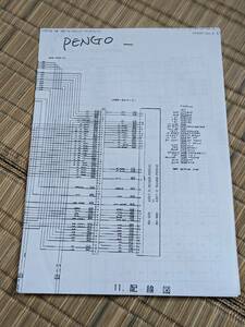 セガ PENGO 配線図とディップスイッチ表