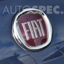FIAT 500　エンブレム プロテクション フィルム　スモーク　1台分　フィアット　シリーズ4　後期　全国一律送料_画像1