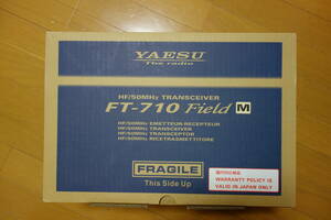  free shipping unused new goods YAESU FT-710M Field HF/50M Hz band SDR transceiver output 50W extra attaching 