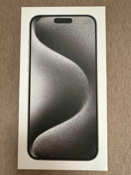 値下不可 新品未開封 iPhone15 pro 256GB SIMフリー ホワイトチタニウム Apple購入
