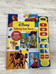 【送料無料】：Disney　ディズニー　Talking Quiz Sound Book （音の出る本）(英語）