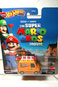 HOT WHEELS★THE SUPER MARIO BROS. MOVIE★PLUMBER VAN★