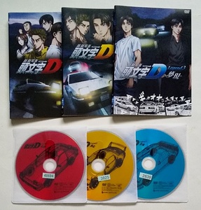 ■新劇場版 頭文字D Legend1覚醒/ 2闘走/ 3夢現　全3巻　レンタル版DVD