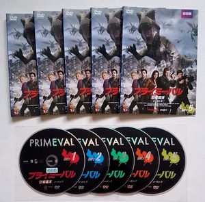 ■プライミーバル　シーズン3　全5巻　レンタル版DVD　ダグラス・ヘンシャル　恐竜復活 BBC